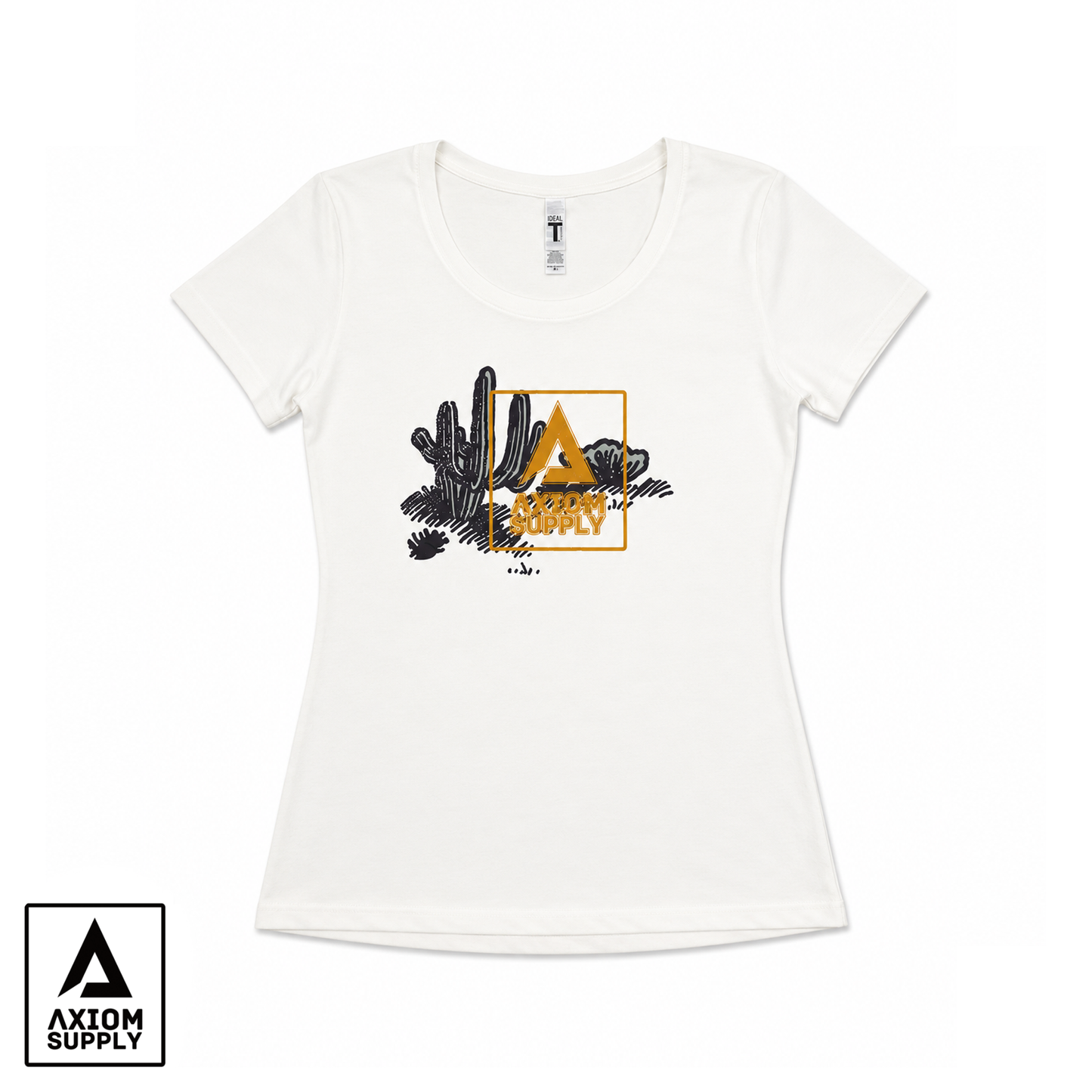 Axiom Supply Women's Desert Logo Tee