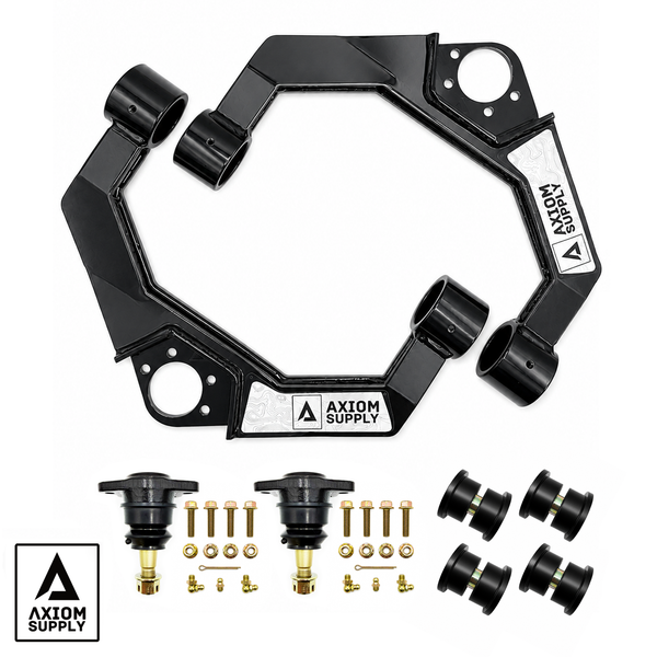 Axiom Supply upper control arm system for GM HD trucks
