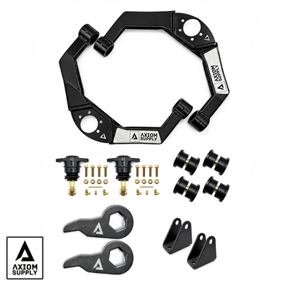 Axiom Supply Stage 2 Leveling System GM HD Truck 2500 / 3500 Silverado / Sierra 2001-2010