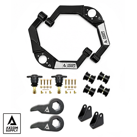 Axiom Supply Stage 2 Leveling System GM HD Truck 2500 / 3500 Silverado / Sierra 2001-2010