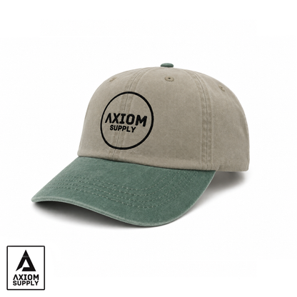 Axiom Supply Women's Two-Tone Vintage Dad Hat