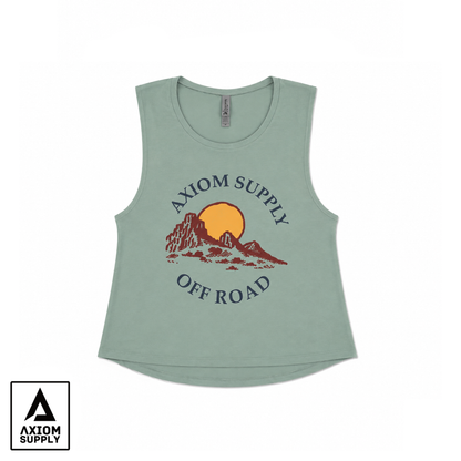 Axiom Supply Women's Off Road Muscle Tank – Desert Sunset Edition