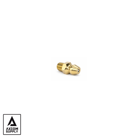 Axiom Supply Premium Replacement Straight Zerk Grease Fitting – 1/4"-28