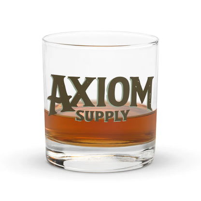 Axiom Supply Whiskey Time Glass